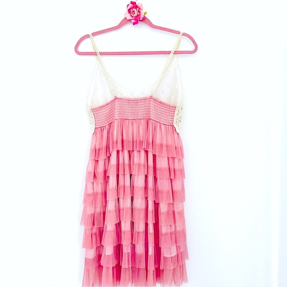 💕Pretty Pink Midi Dress SZ X-Large - Picture 2 of 16